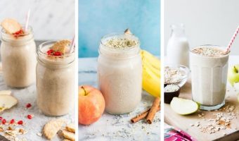 Licuados de Manzana y Avena